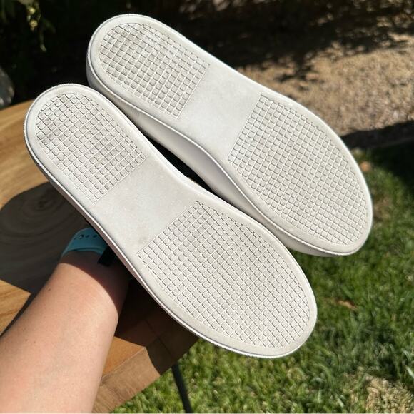 STEVE MADDEN Glammar Black Suede Zip Up Platform Court Sneaker Size 6.5 - Picture 5 of 8